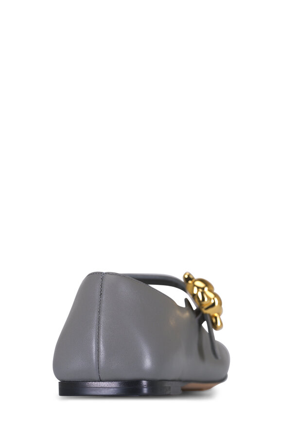 Bottega Veneta Lagoon Nappa Mary Jane Flat - view 4