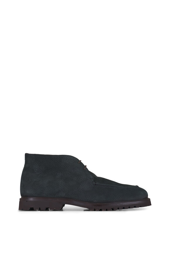 Fratelli Rossetti Etna Lichene Dark Green Suede Ankle Boot - view 3