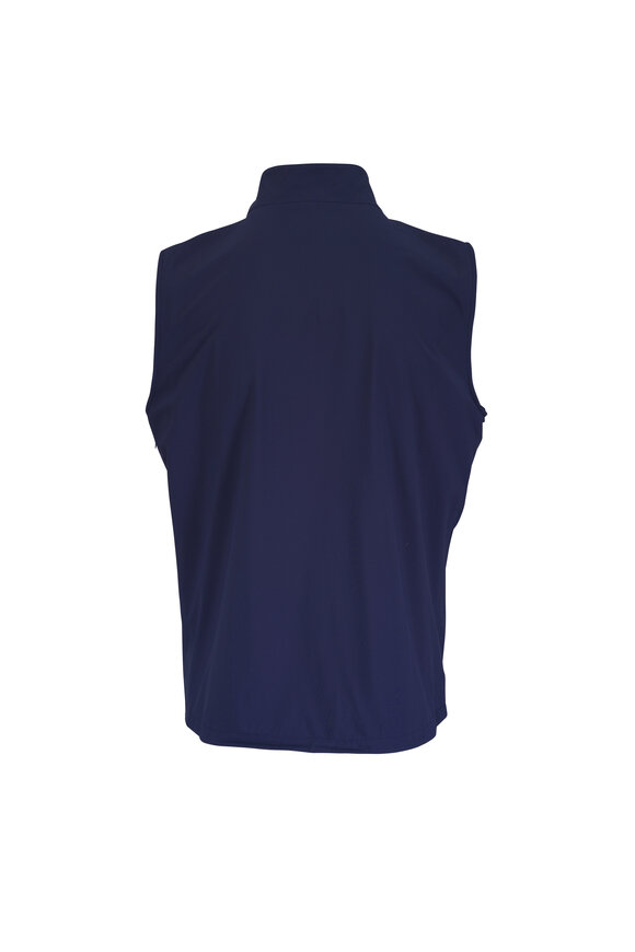 Peter Millar Ryder Reversible Navy Blue Vest - view 6