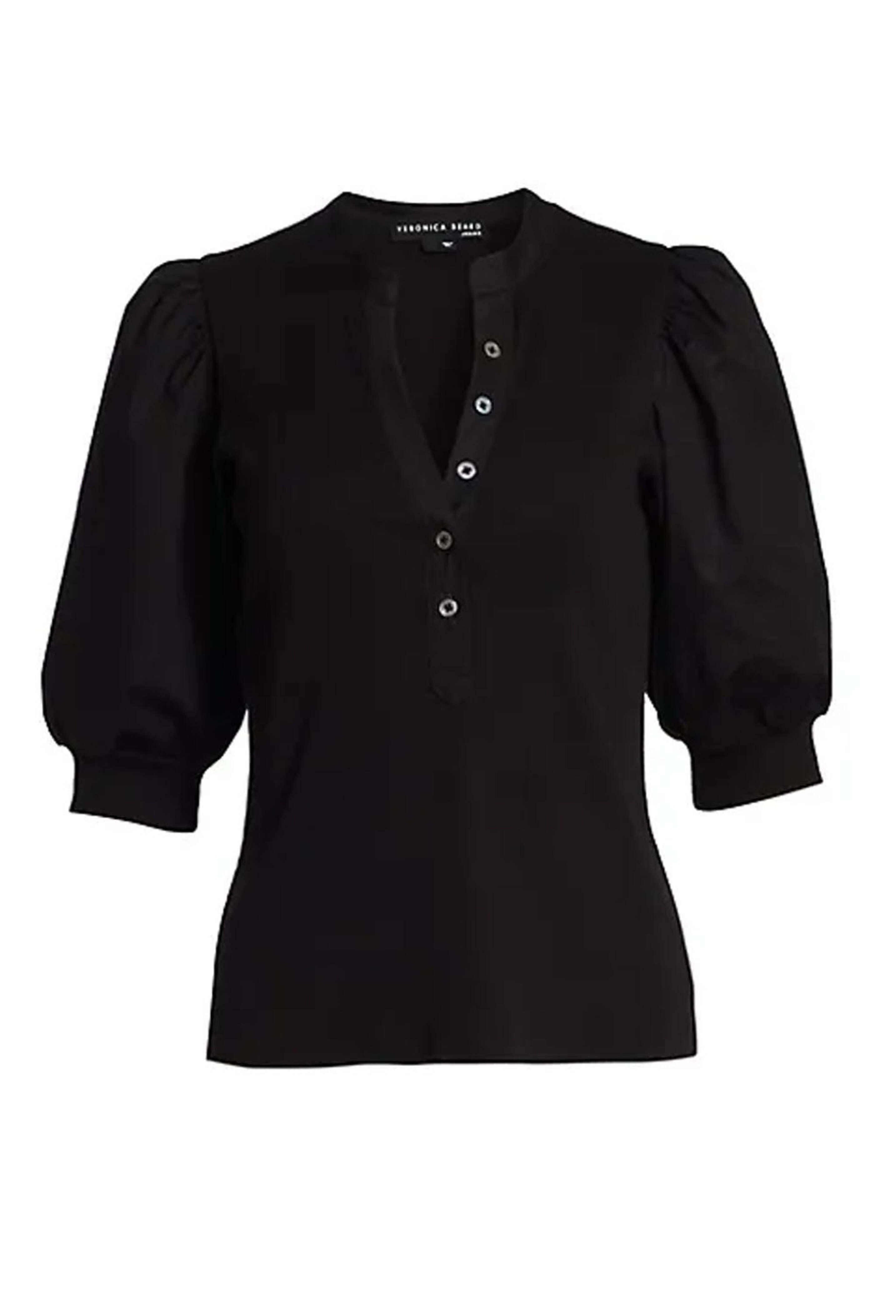 Veronica Beard - Black Coralee Top
