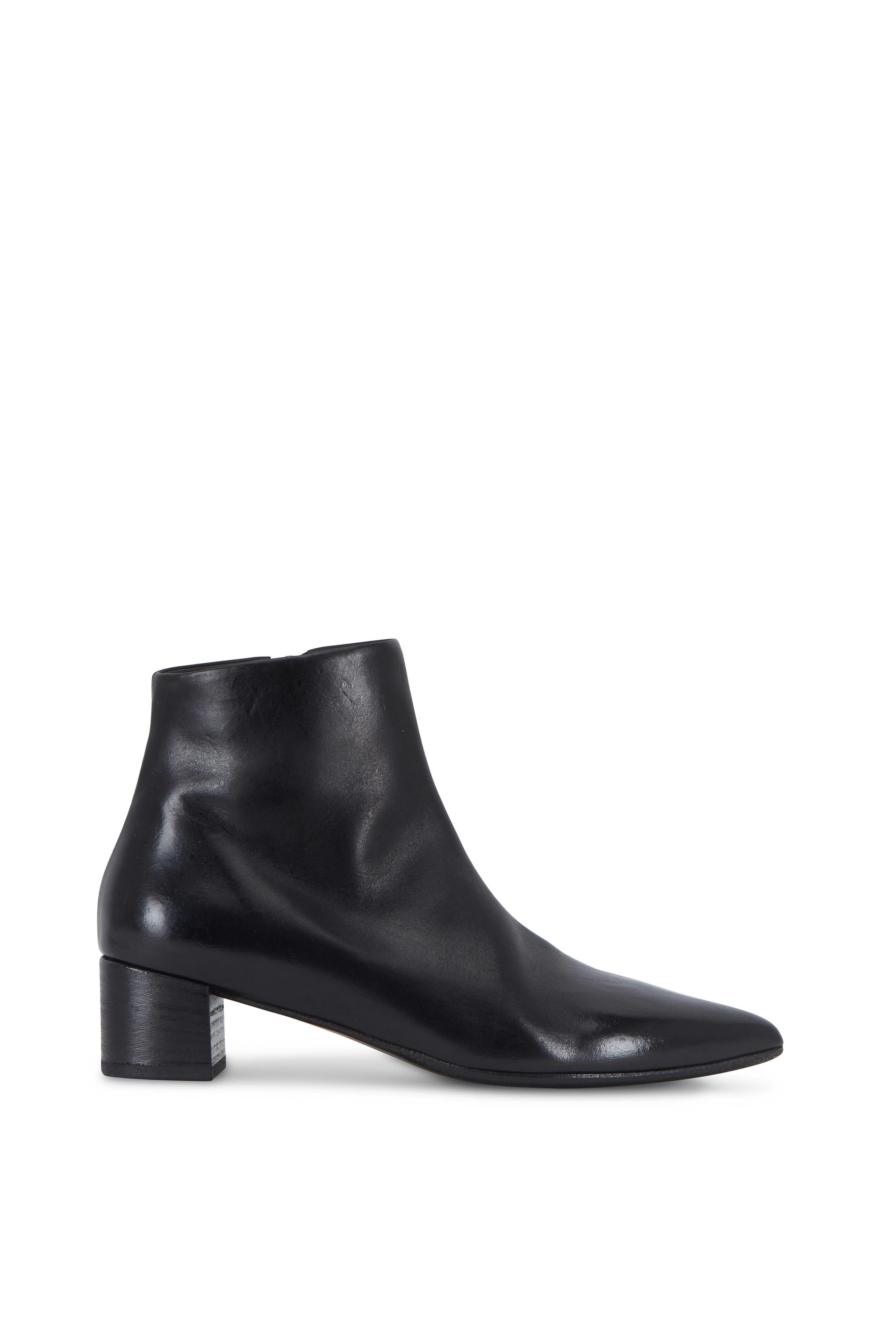 Marsell - Black Leather Stuzzichino Ankle Boot, 45mm