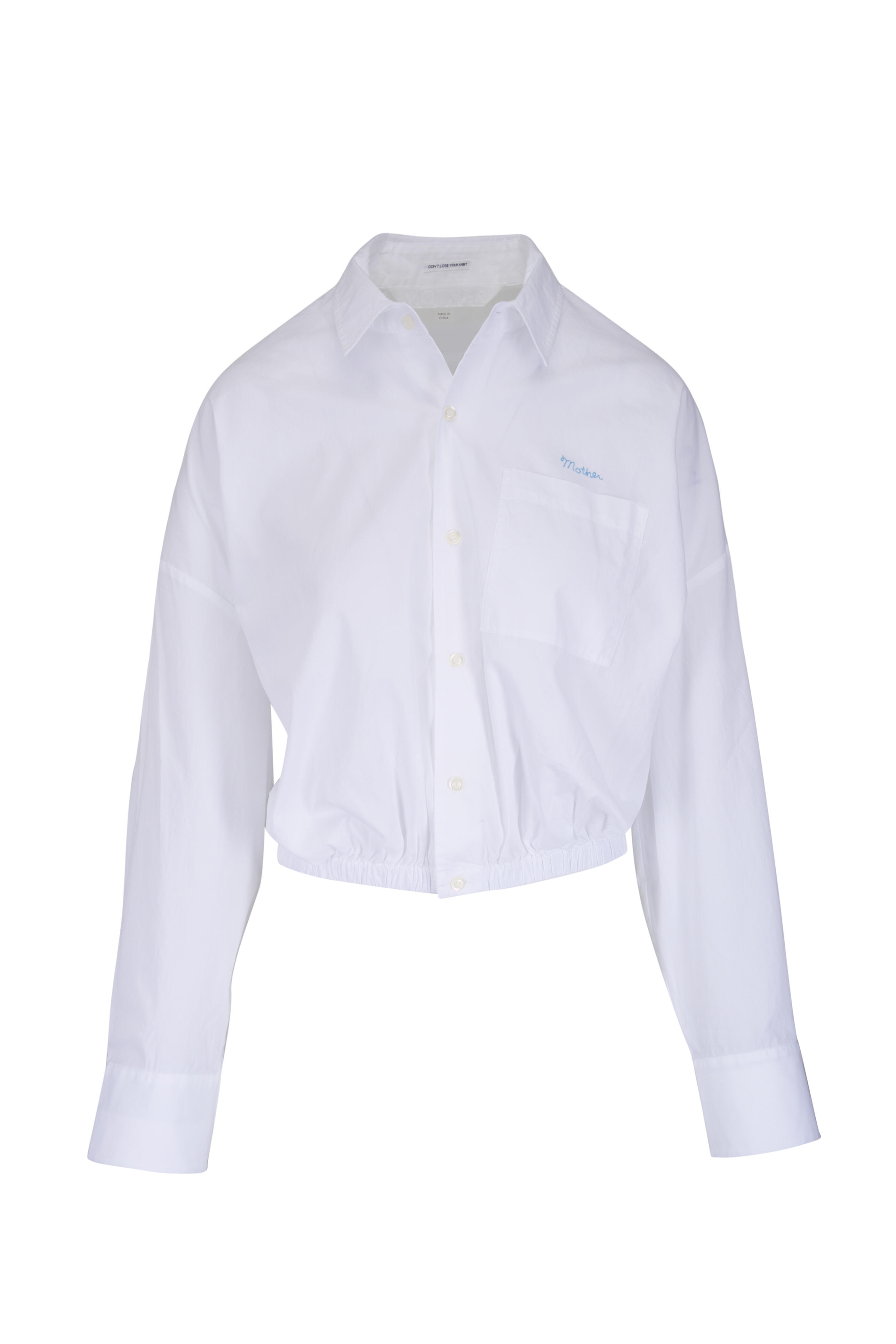Mother - The Scrunchie Frenchie White Blouse - view 1