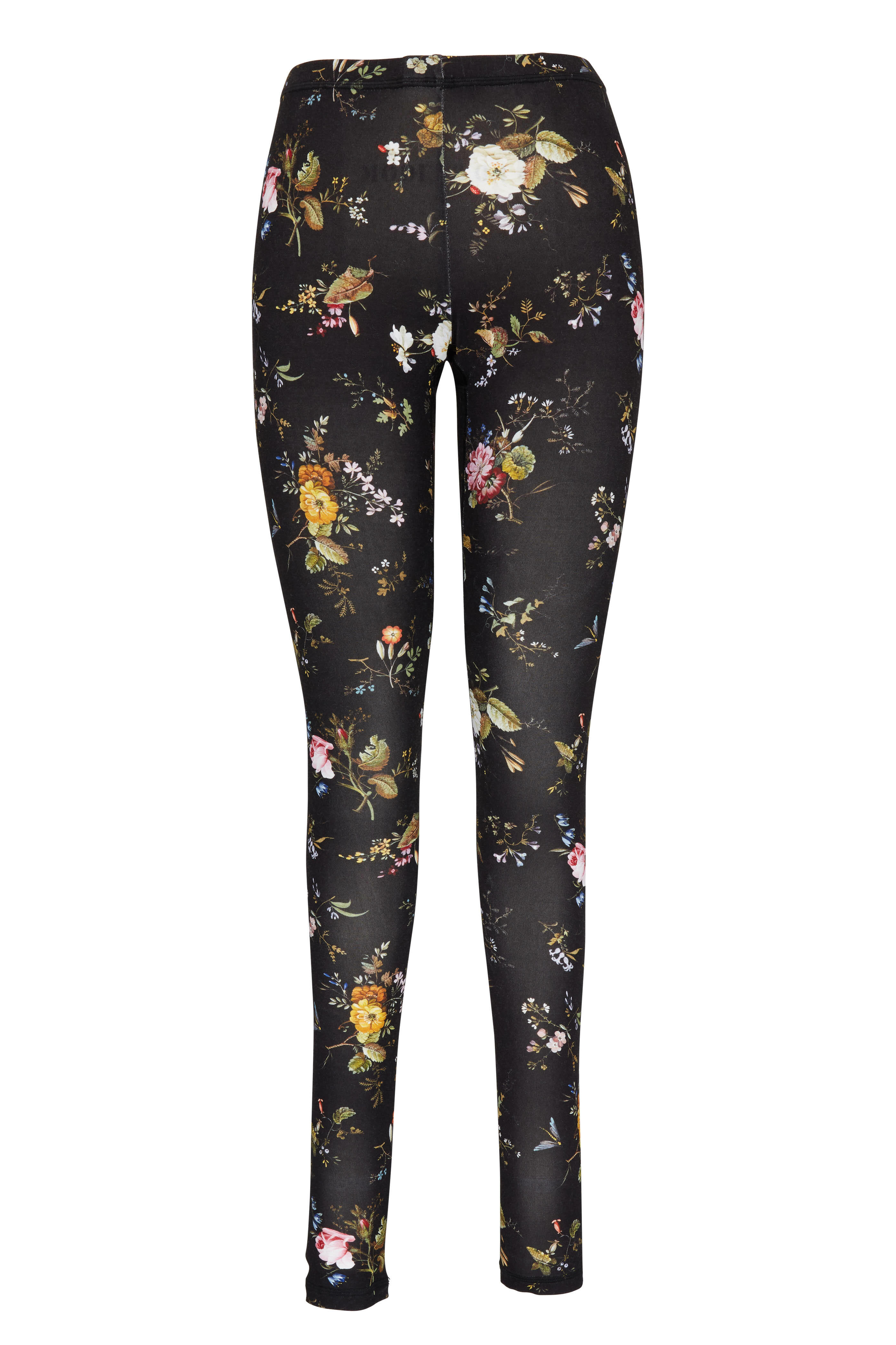 R13 Black Floral Print Leggings Mitchell Stores