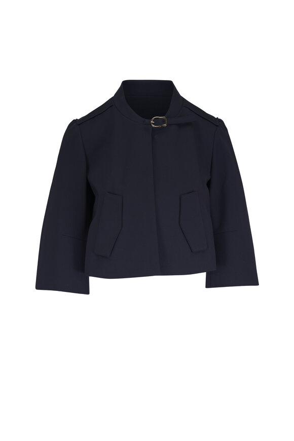 Dorothee Schumacher Emotional Navy Blue Essence Jacket - view 1
