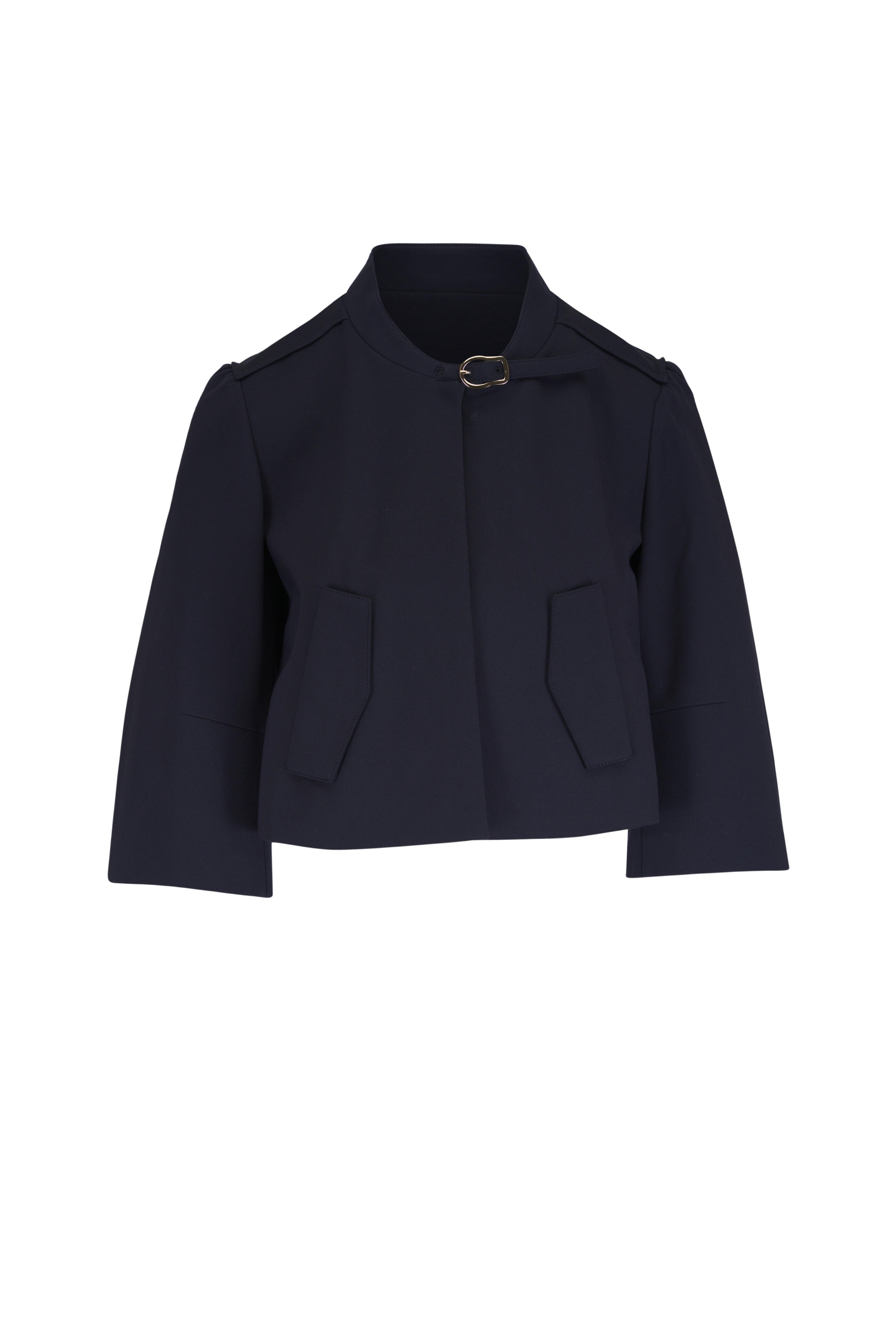 Dorothee Schumacher - Emotional Navy Blue Essence Jacket - view 1
