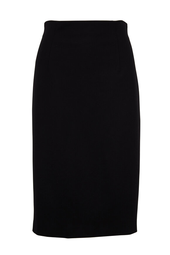 Escada - Ramisi Black Pencil Skirt