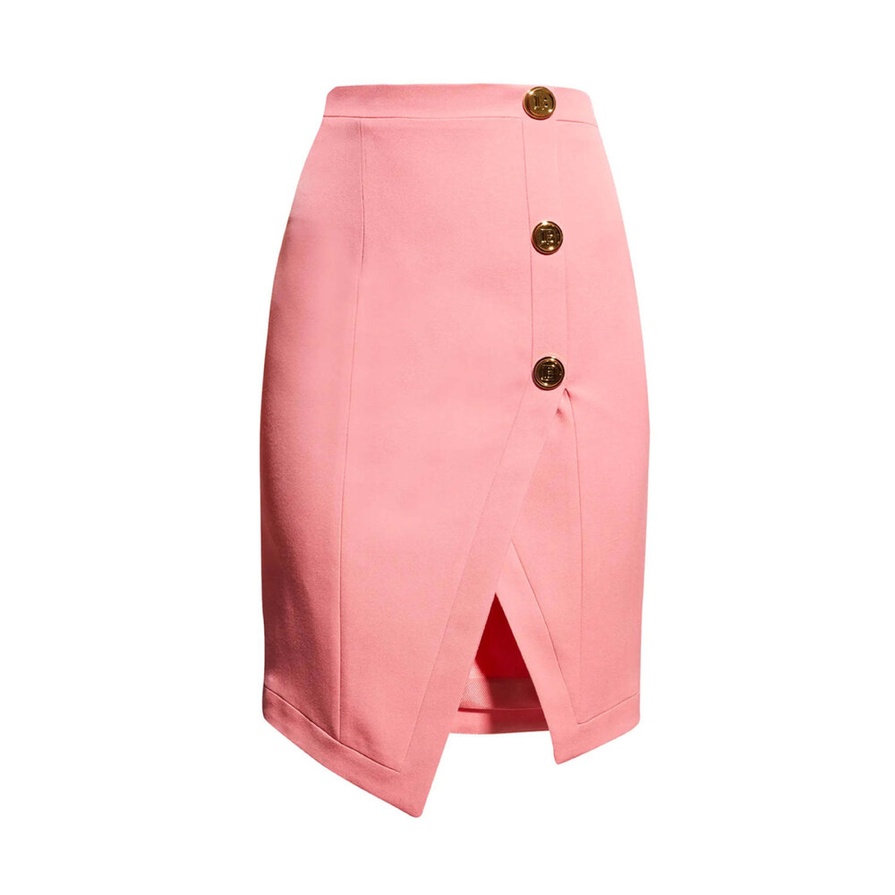 ワンピース BALMAIN Women Mid Skirts FF1R5112JC643KD Red BALMAIN Women Mid Skirts FF1R5112JC643KD Red (BALMAIN