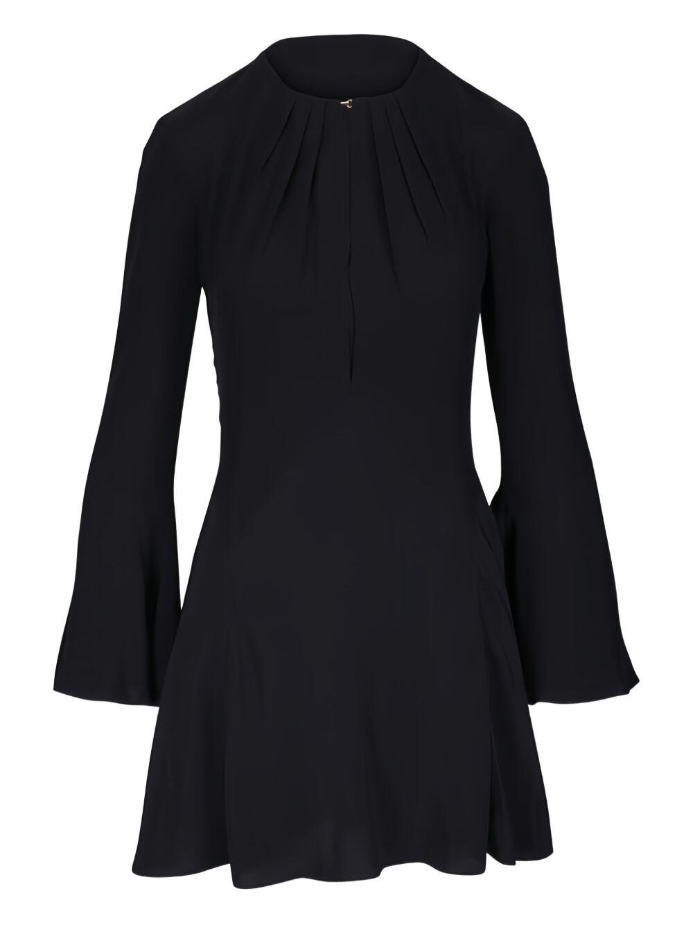 Veronica Beard - Ezri Black Crepe Mini Dress