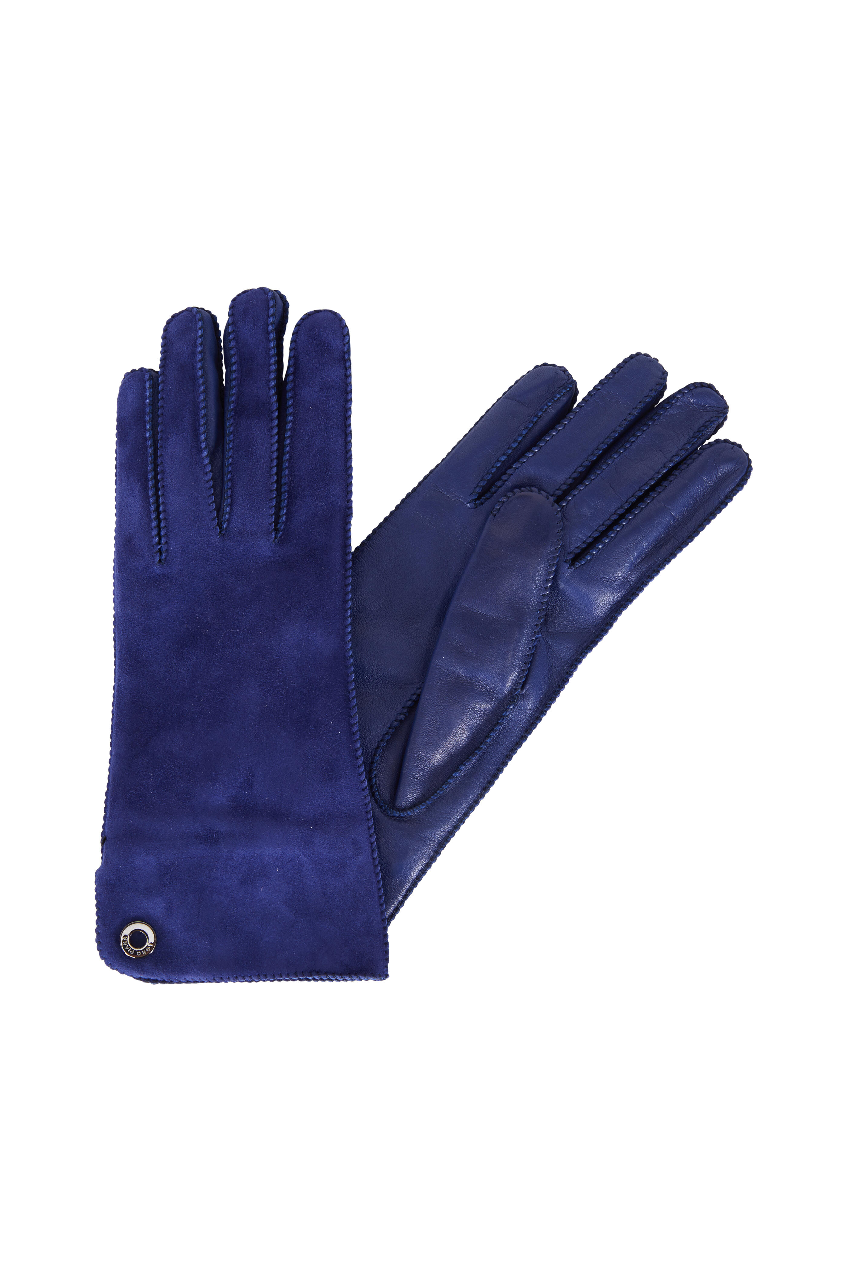 Loro Piana - Jacqueline Ocean Suede & Leather Gloves