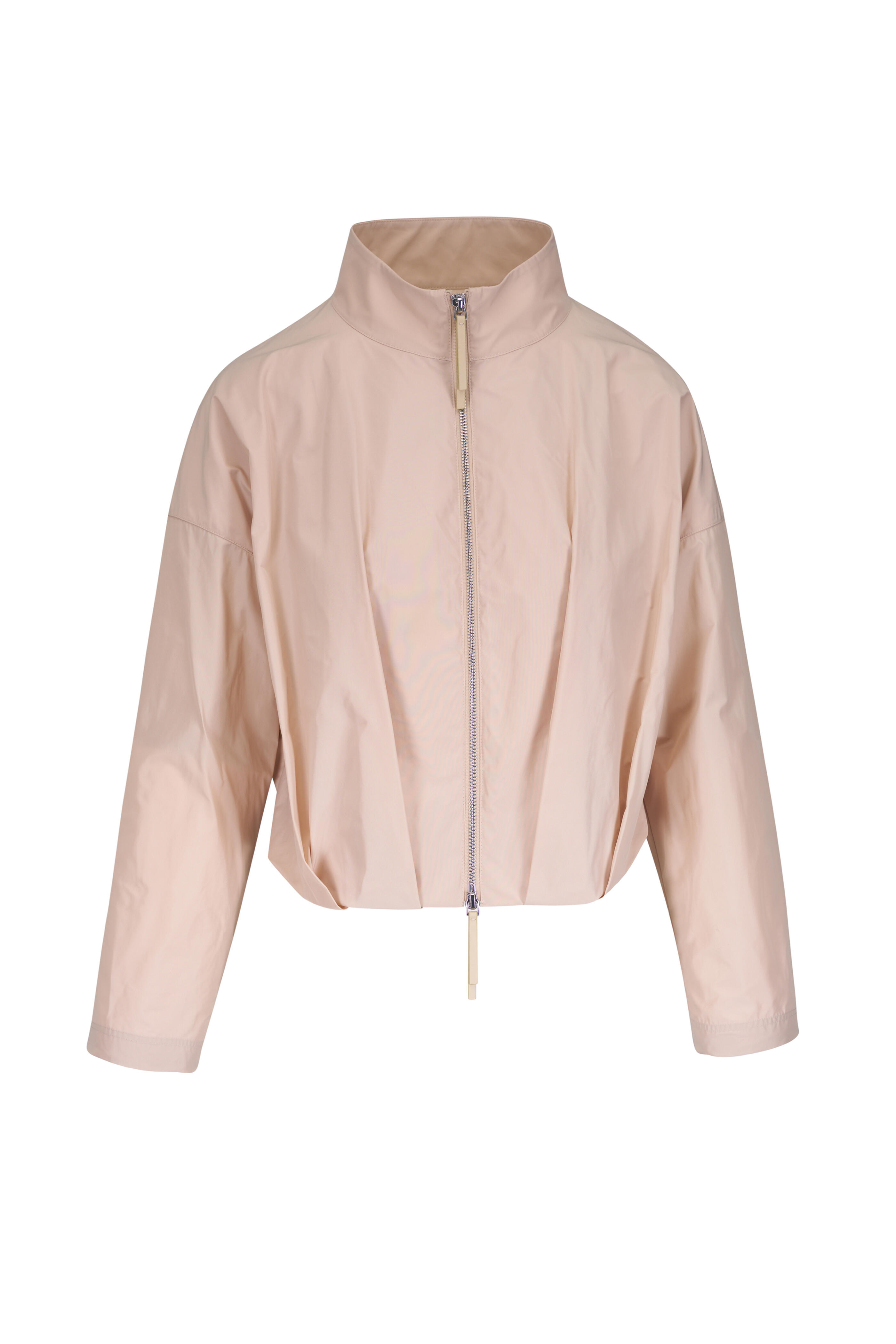 Lafayette 148 New York - Plaster Tech Twill Pleated Waist Jacket