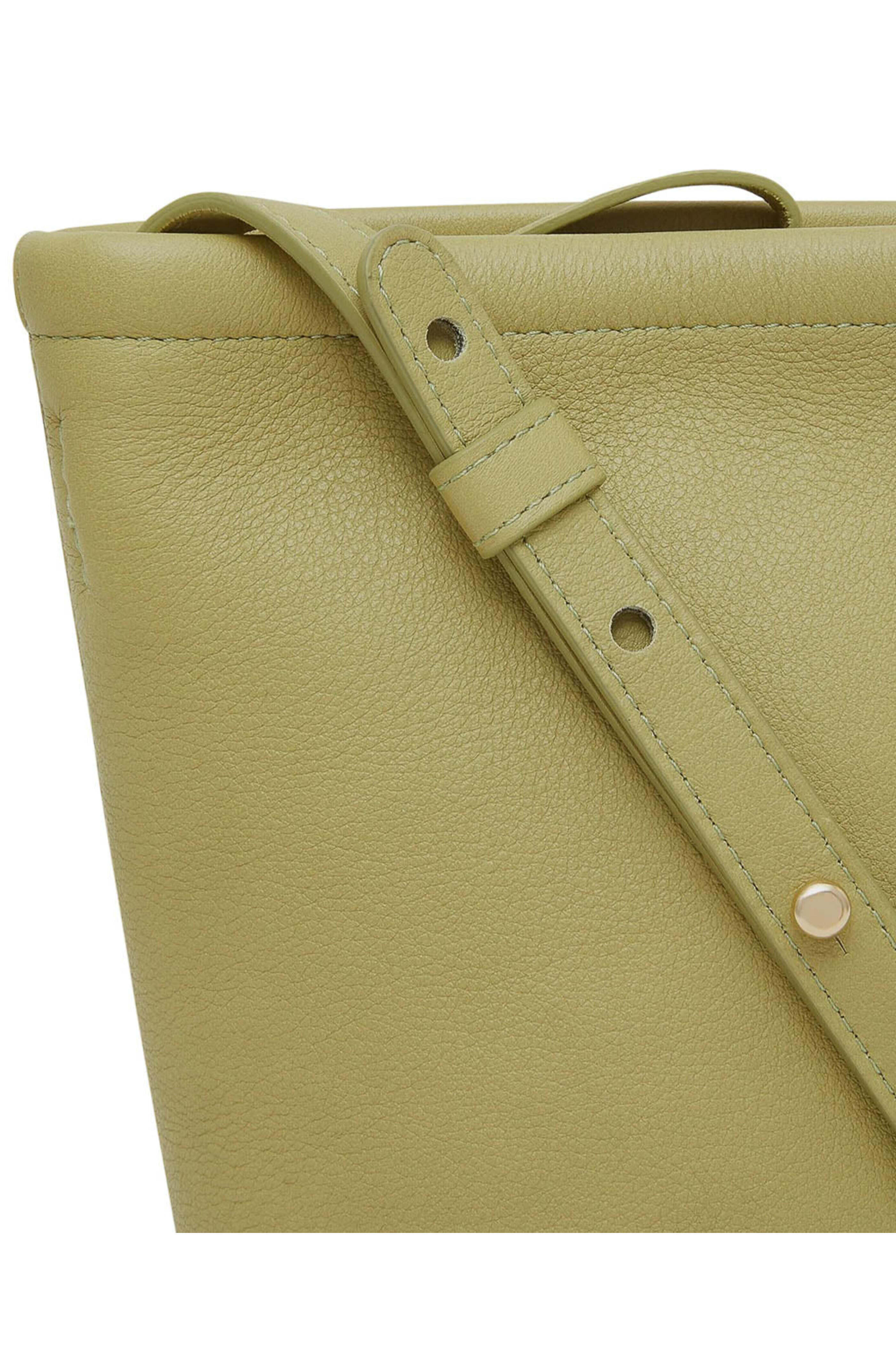 Mansur Gavriel - Zip Bucket Bag in Lime