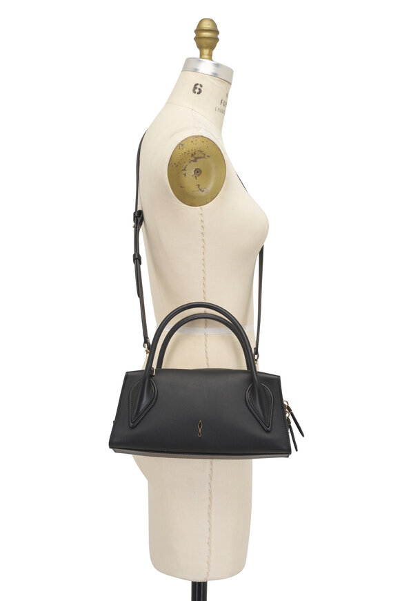 Christian Louboutin Mini Venus Black Leather Crossbody Bag - view 6
