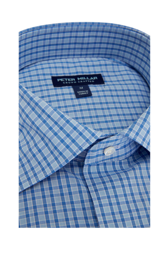 Peter Millar - Nordic Blue Riff Cotton Stretch Sport Shirt