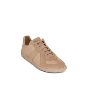 Maison Margiela - Replica Sand Suede & Leather Low Top Sneaker