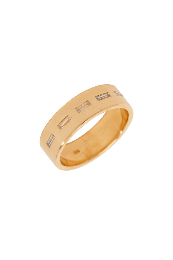 Genevieve Lau - Yellow Gold Baguette Ring