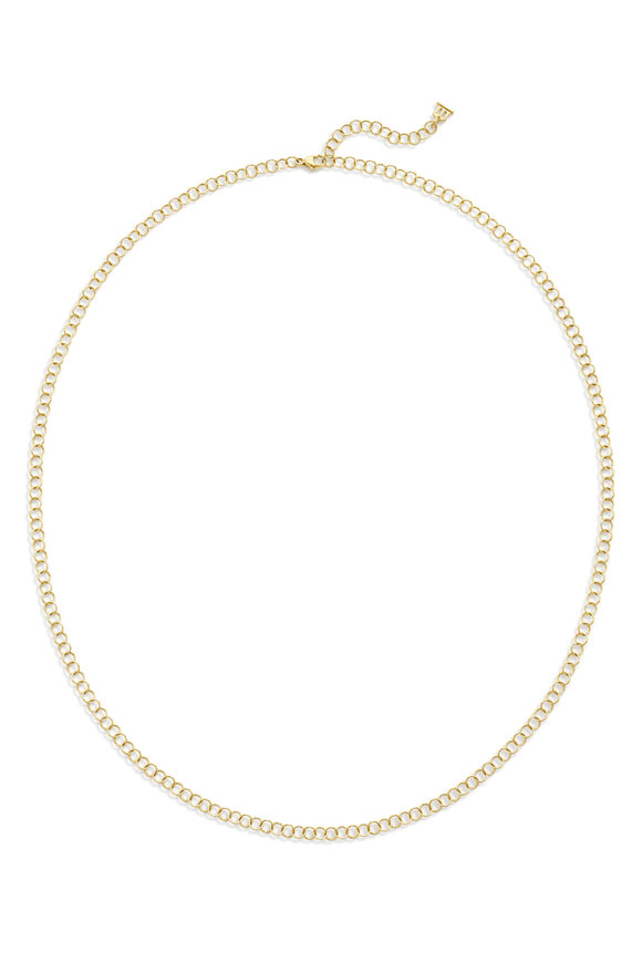 Temple St. Clair Medium Fine Round Chain Necklace