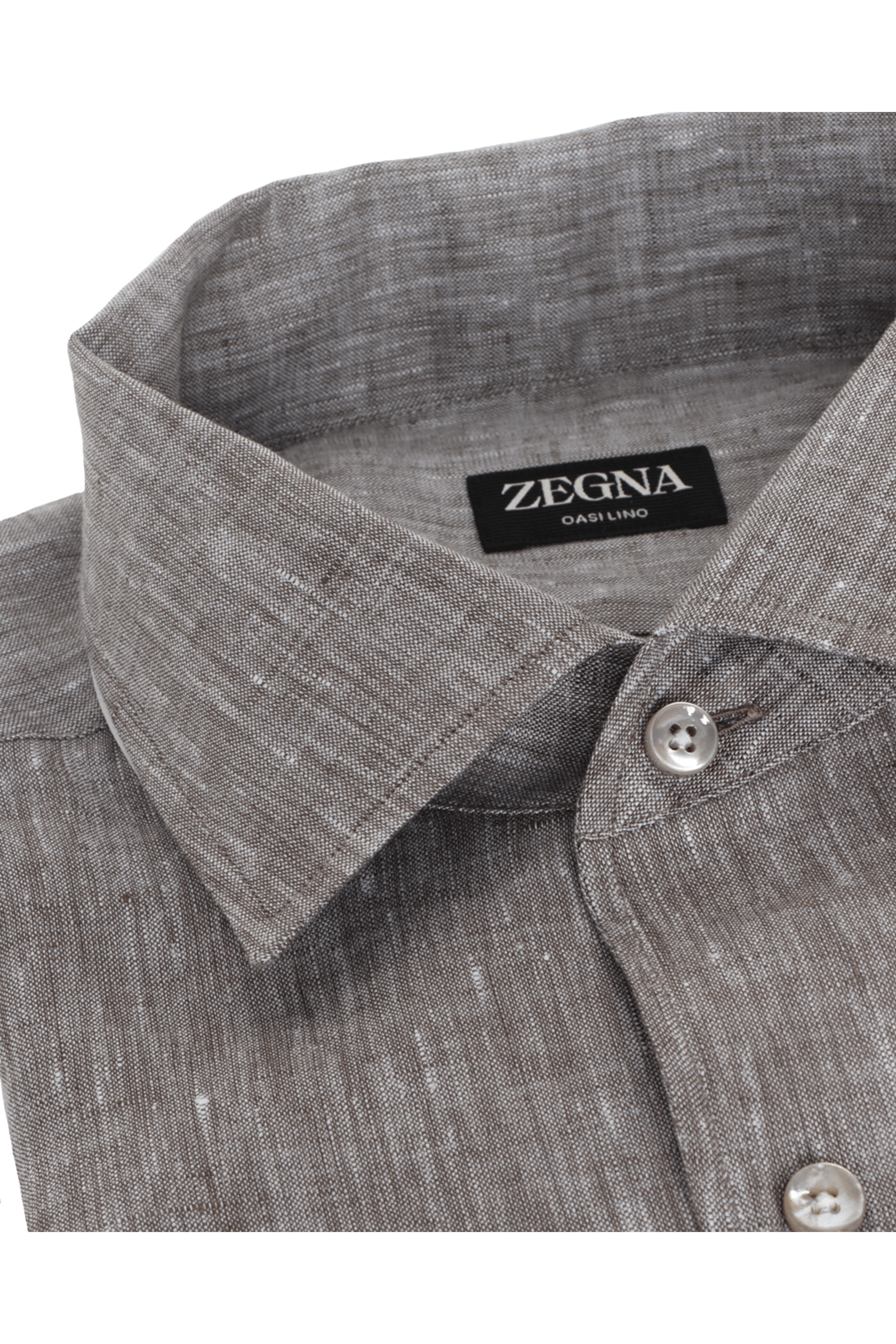 Zegna - Dark Beige Sportshirt