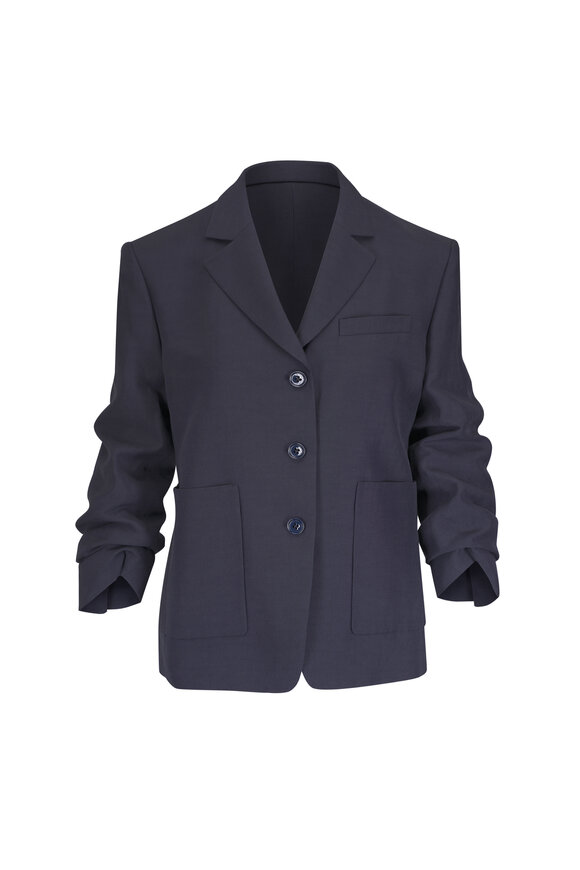 Dorothee Schumacher Summer Cruise Dark Navy Jacket