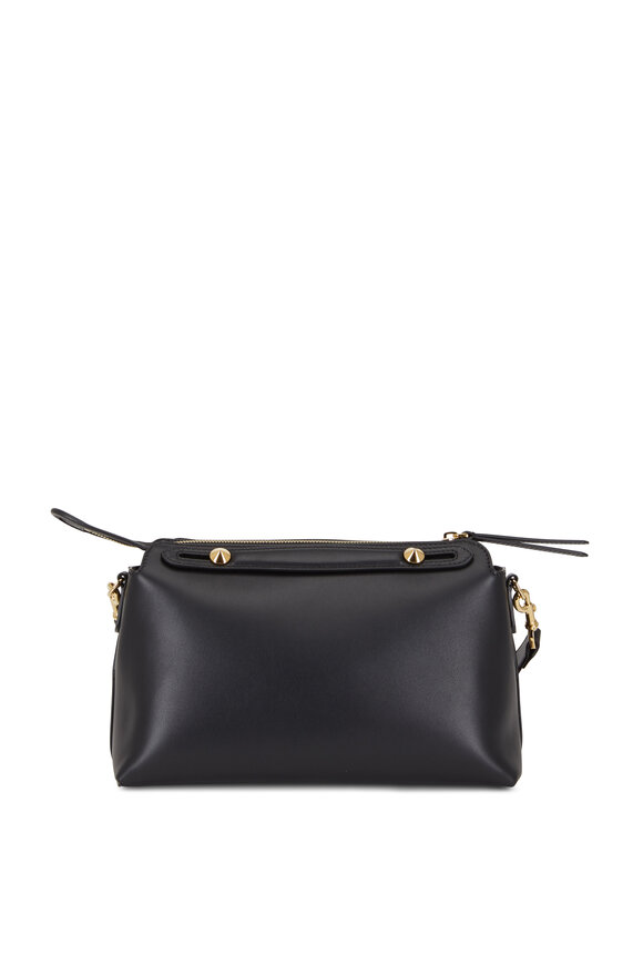 Fendi - By The Way Black Leather Boston Bag