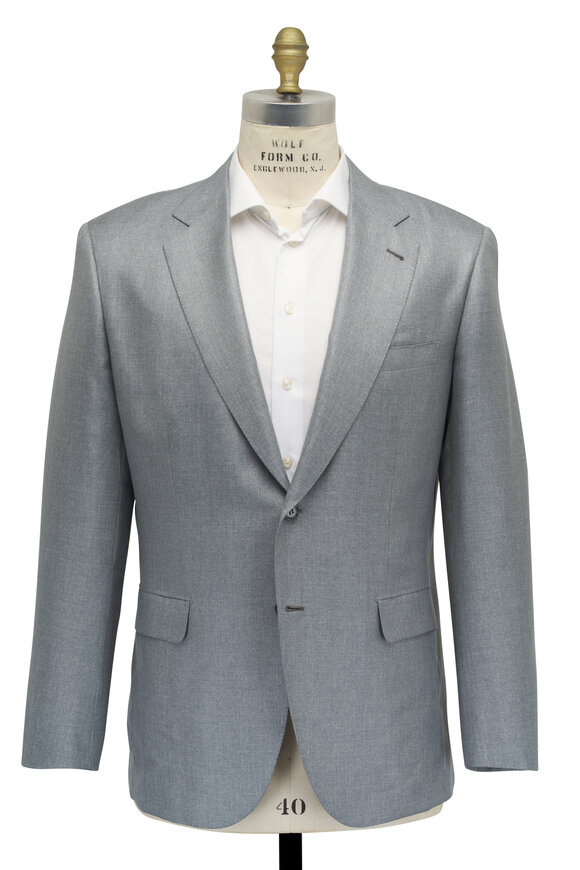 Brioni - Silver Silk Sportcoat