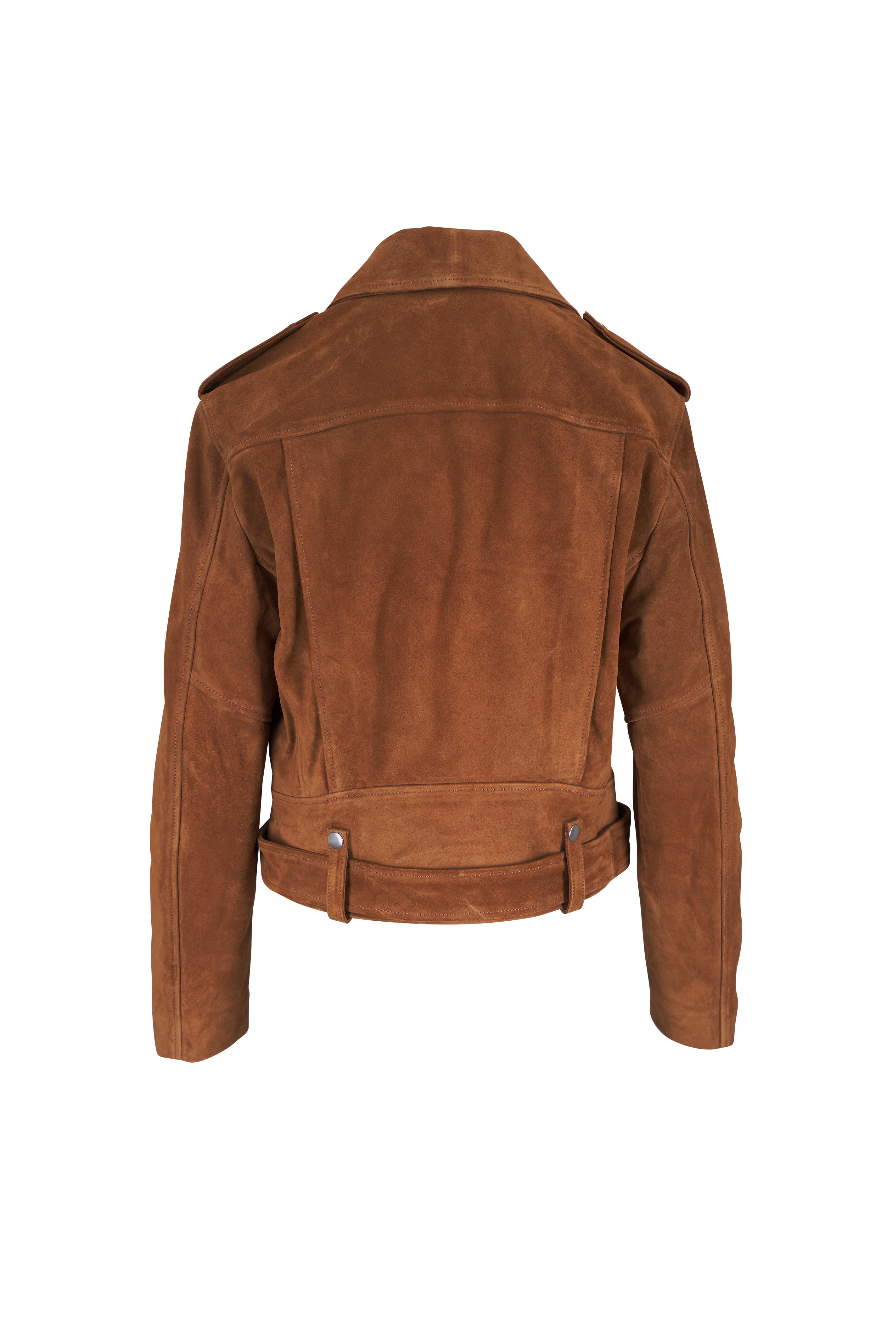 Nili Lotan - Evel Martora Suede Biker Jacket