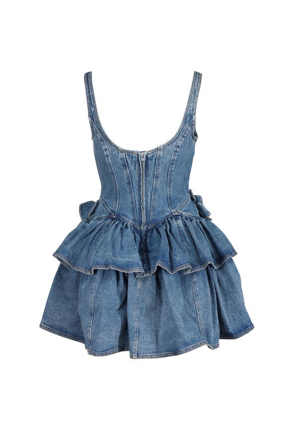 Aknvas - Devyn Denim Saxe Dress | Mitchell Stores