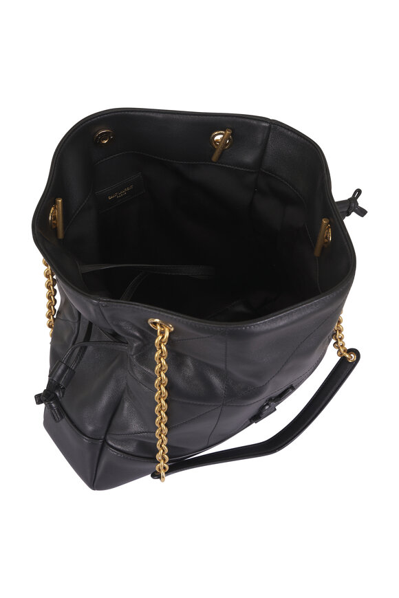 Saint Laurent Small Jamie Black Quilted Leather Shoulder Bag - view 5
