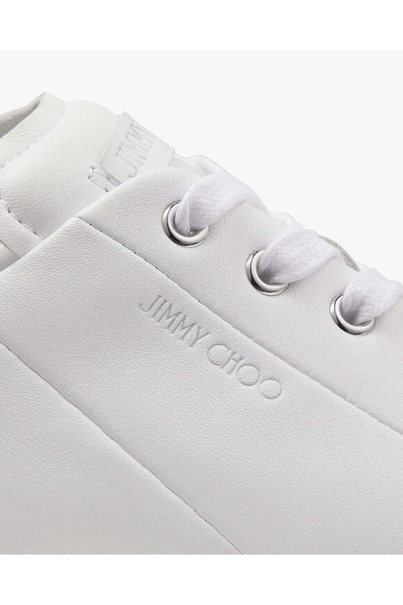 Jimmy Choo Diamond Light Maxi White Sneaker - view 4