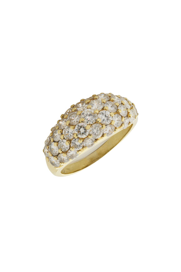 Vintage Collection Yellow Gold Diamond Ring