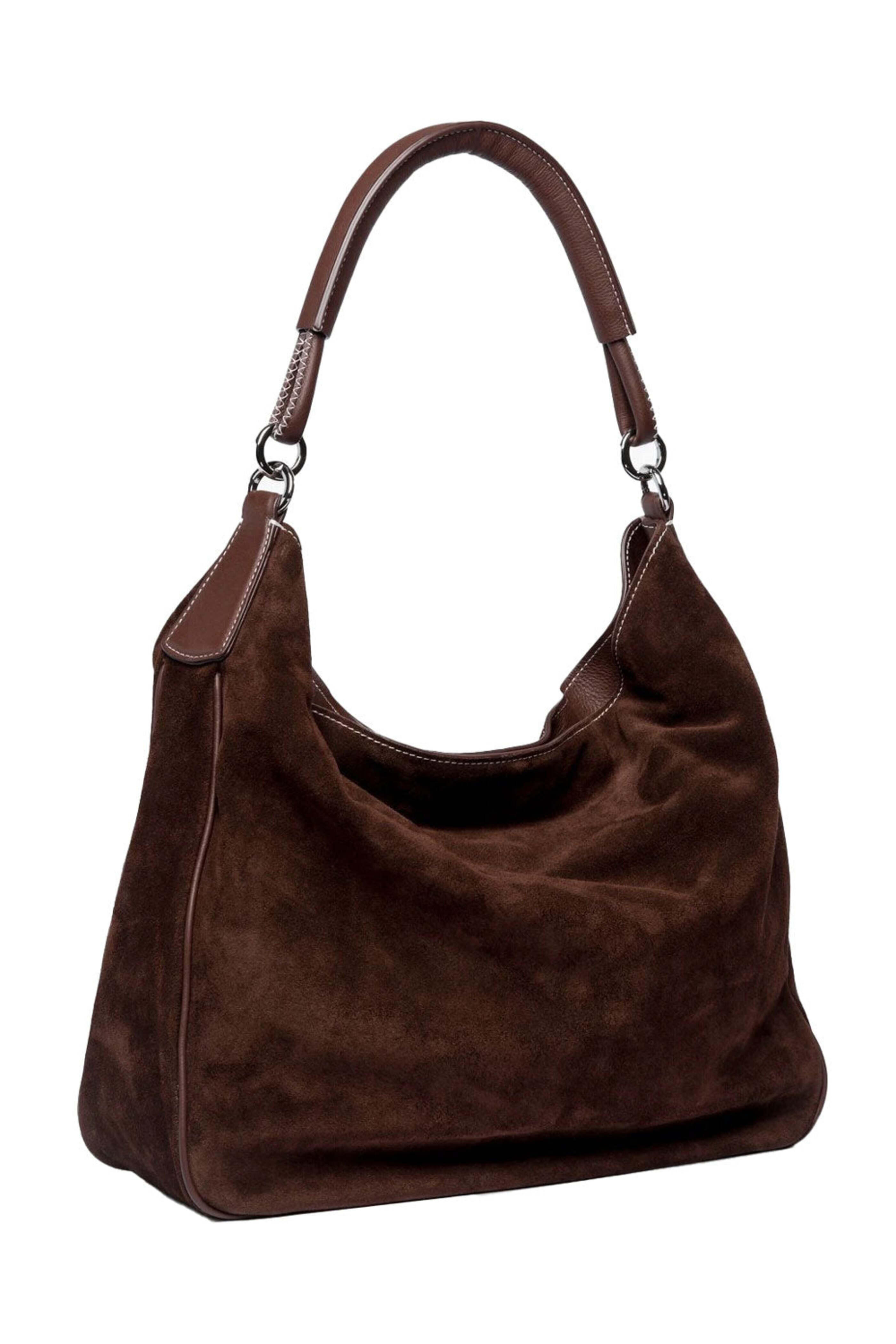 Staud - Perry Hobo Bag in Mahogany