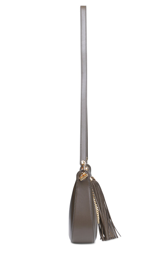 Veronica Beard Small Fortune Cypress Leather Shoulder Bag - view 3