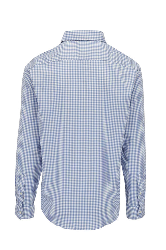 Faherty Brand - Movement™ Light Blue Gingham Shirt