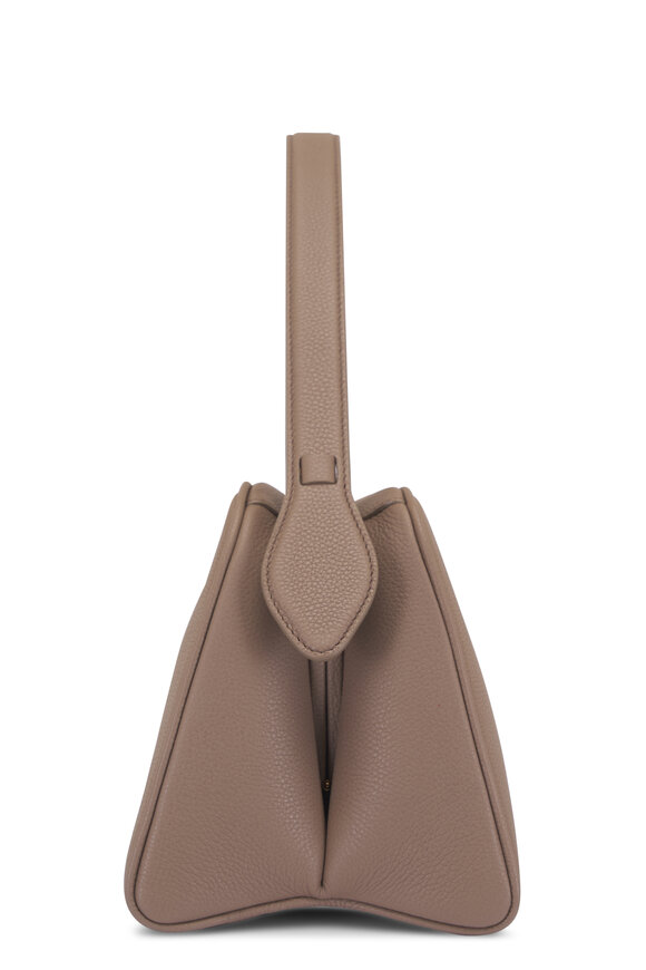 Khaite Cate Tan Leather Satchel - view 3