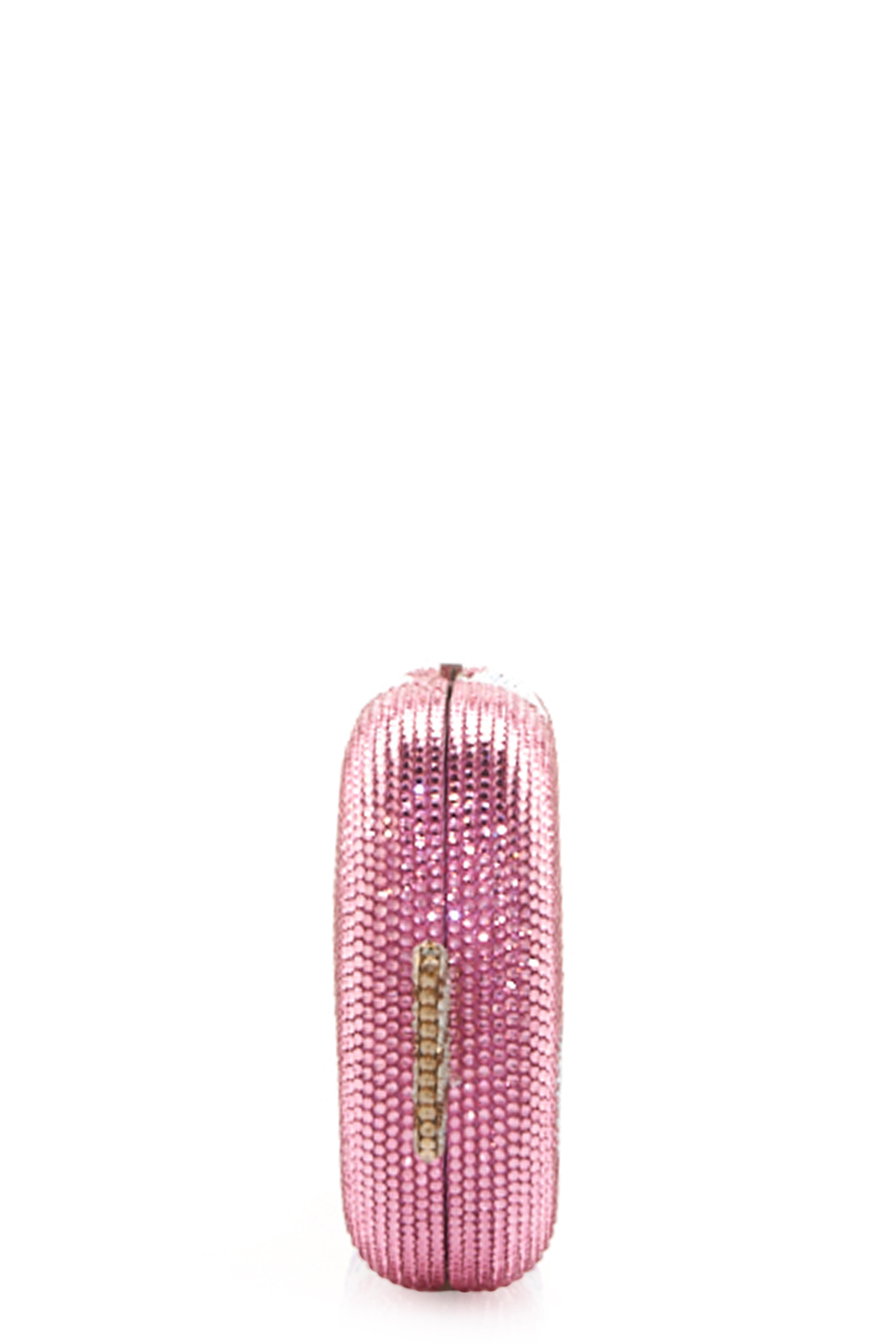 Judith Leiber crystal-embellished Rose Clutch Bag - Pink - One Size
