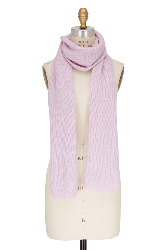 Kinross - Orchid Textured Oversized Scarf