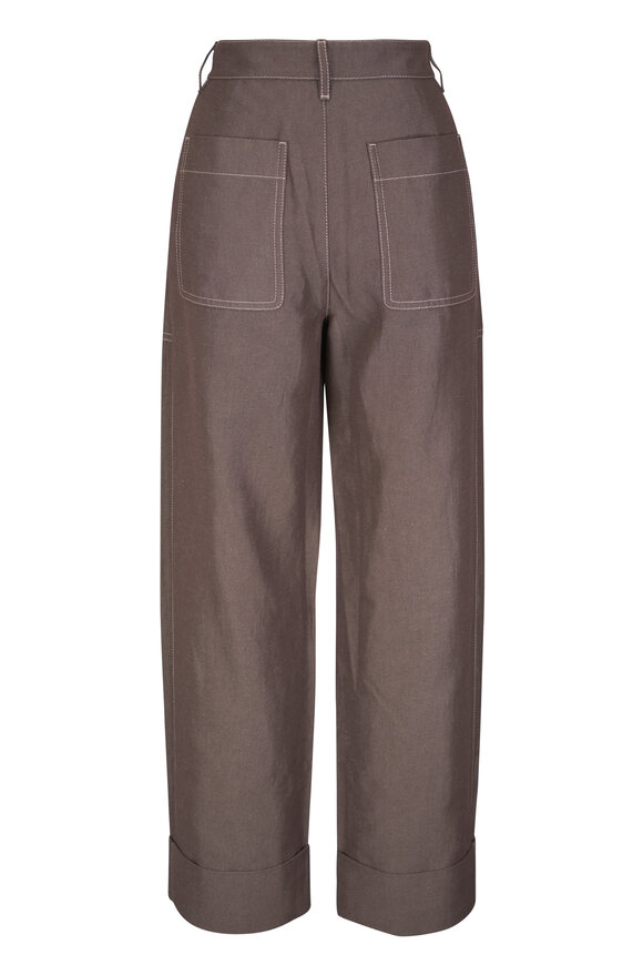 Lafayette 148 New York Root Highline Straight Leg Ankle Pant - view 5