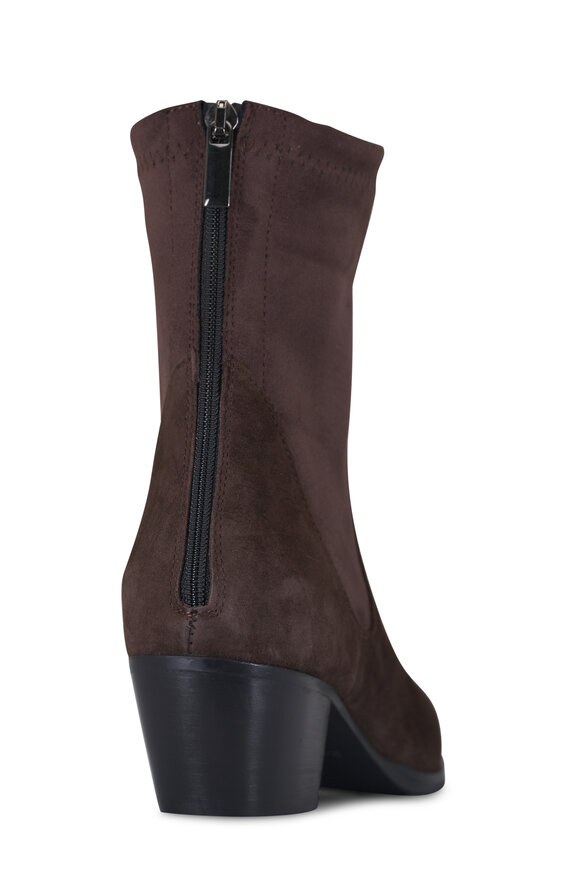 Ron White Margo Chocolate Suede Boot, 50mm - view 4