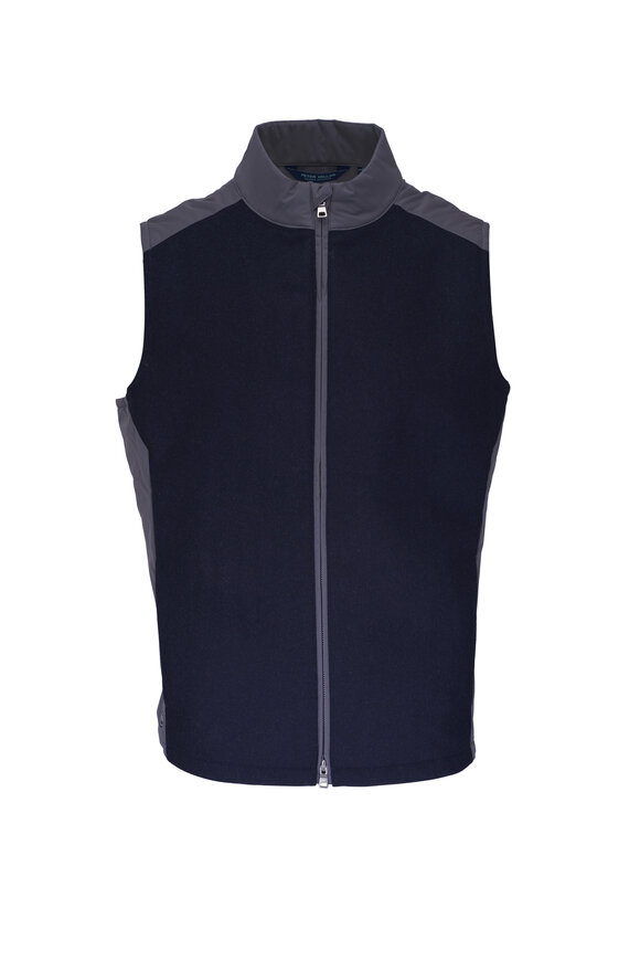 Peter Millar Cambridge Navy Blue Vest 