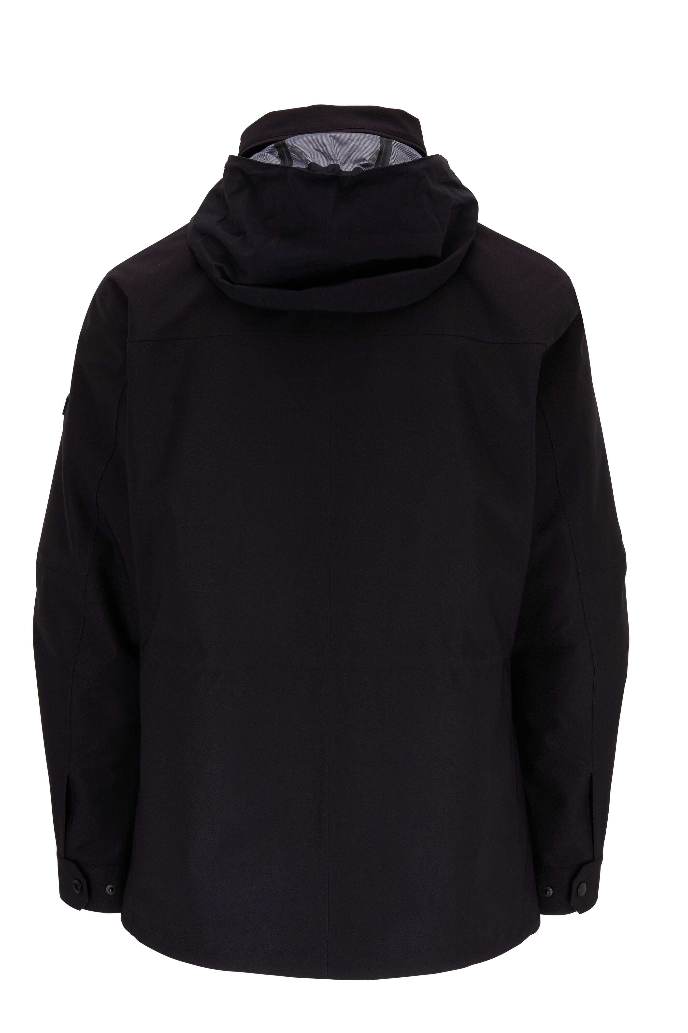 Z Zegna - Navy Blue Nylon Compact Safari Jacket