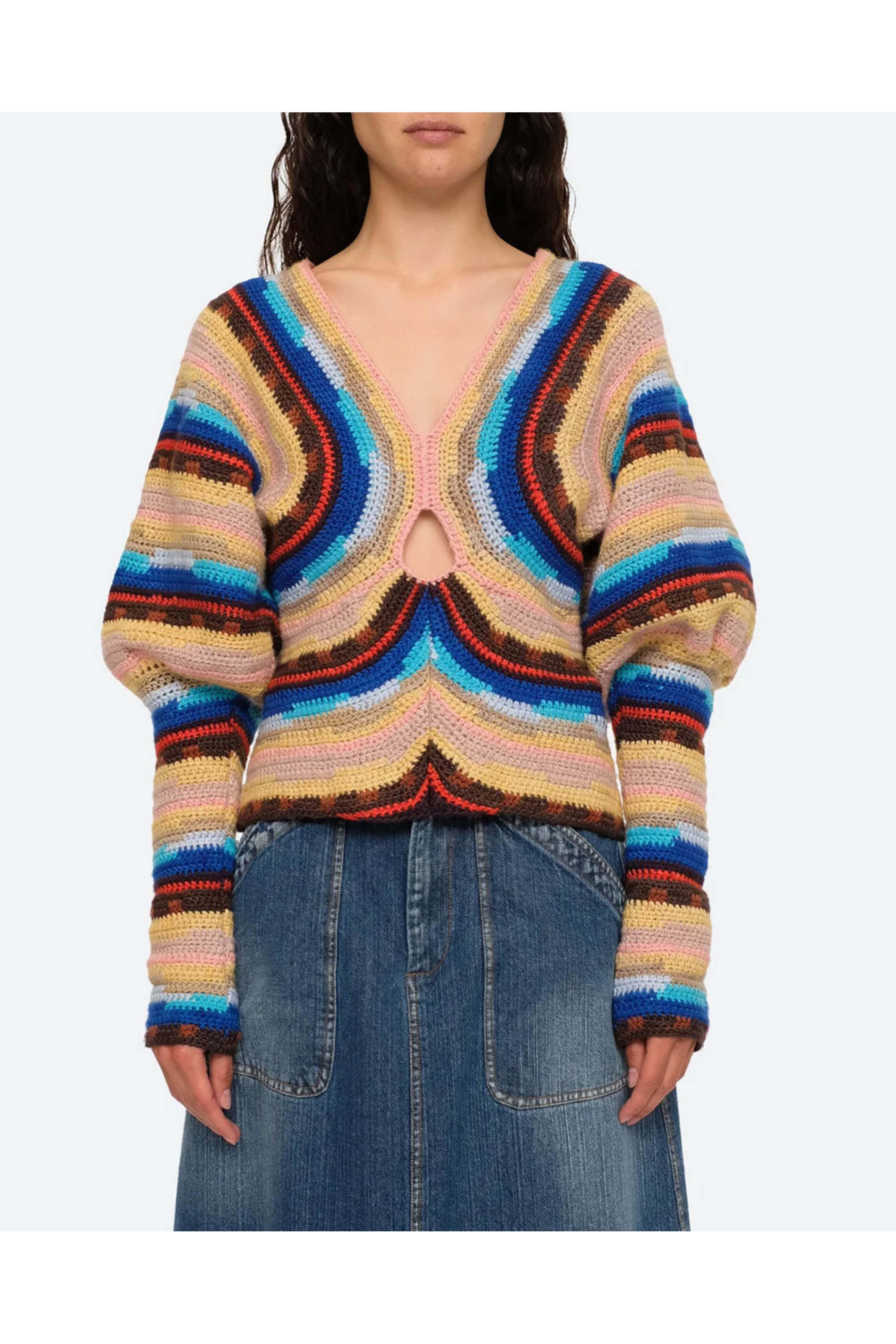 Sea NYC - Olina Ombre Knit Sweater