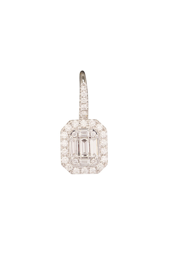 Kwiat Diamond Sunburst Drop Earrings - view 2