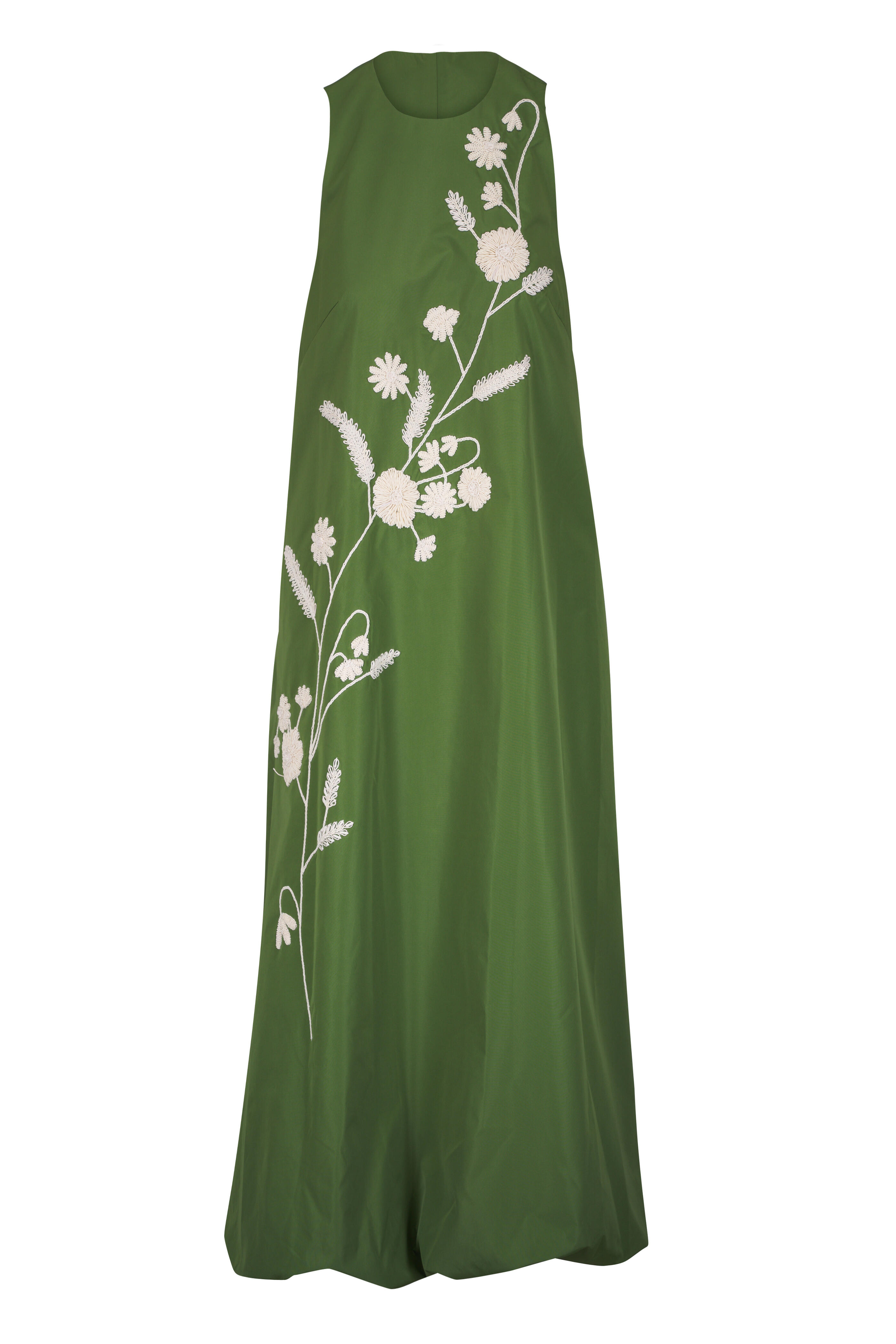 美品ꕥサラマリカ CTN LINEN FLOWER EMB ALL IN ONE 美品ꕥサラマリカ CTN LINEN FLOWER EMB ALL IN ONE