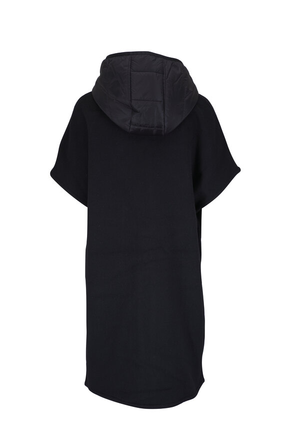 Bogner - Nilla Black Hooded Cape