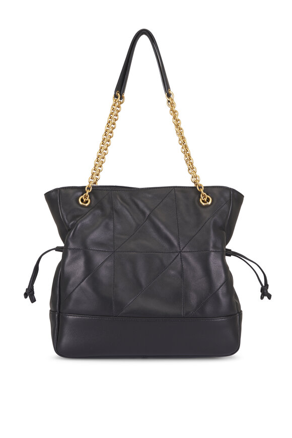 Saint Laurent Small Jamie Black Quilted Leather Shoulder Bag - view 2