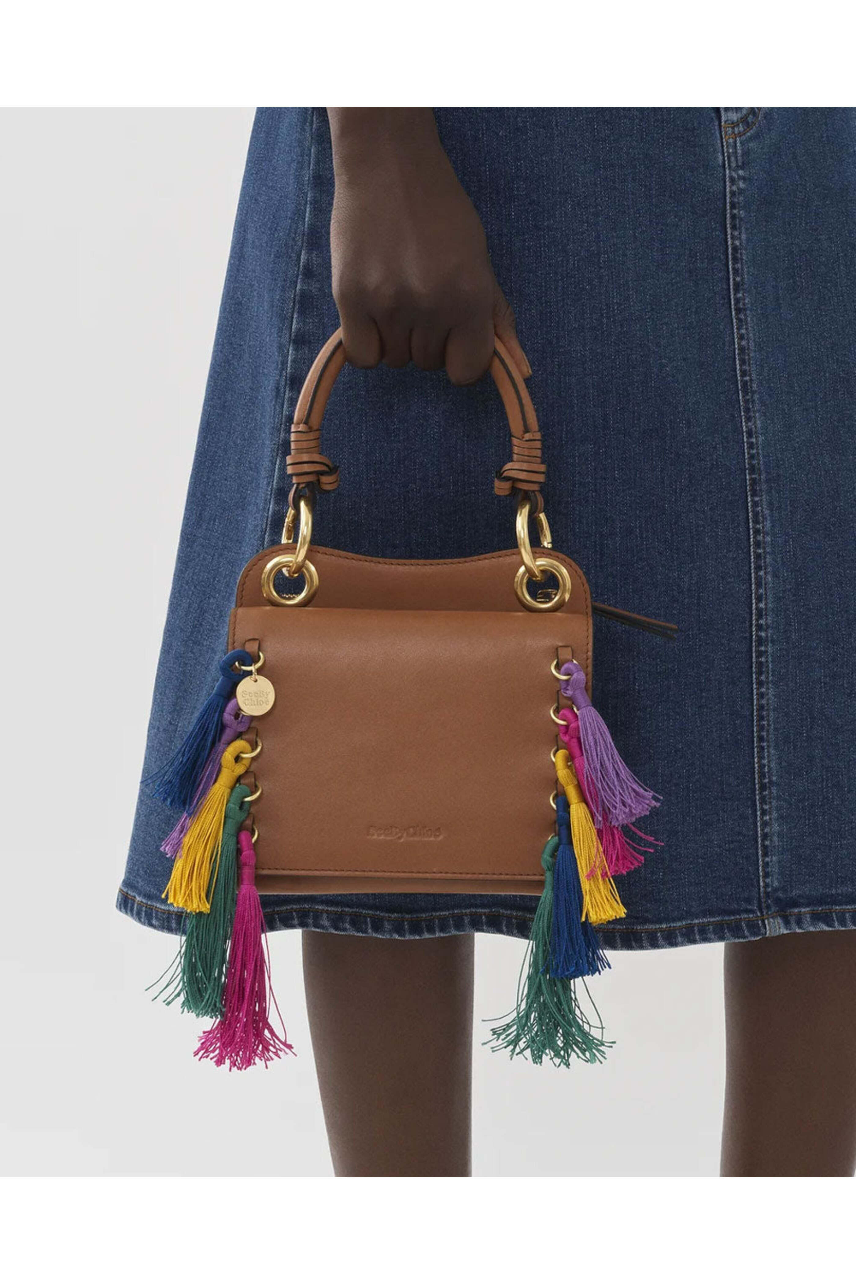 See by Chloé - Tilda Mini Crossbody Bag in Caramelo