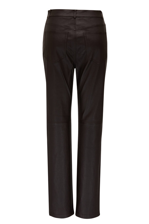 Lafayette 148 New York - Reeve Truffle Leather Pant