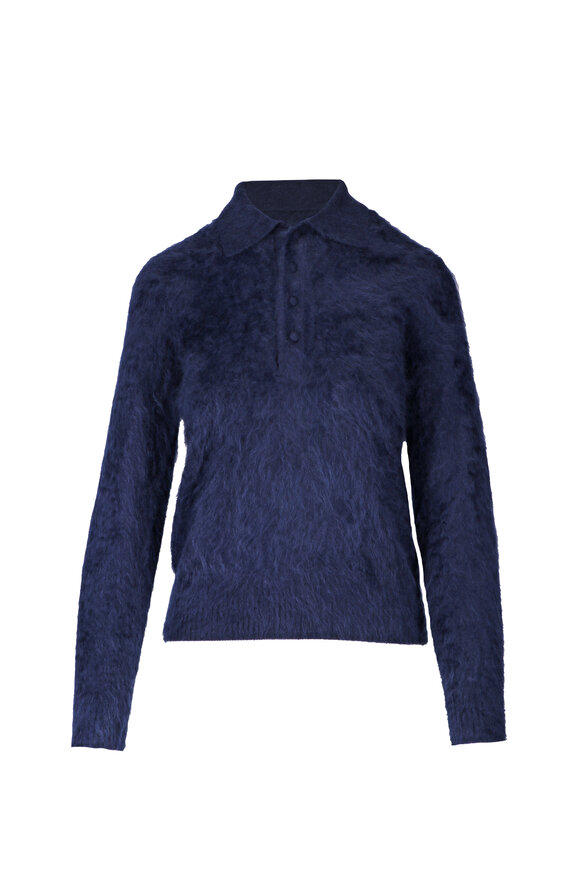 Forte Forte Midnight Gauzed Cashmere Sweater - view 1