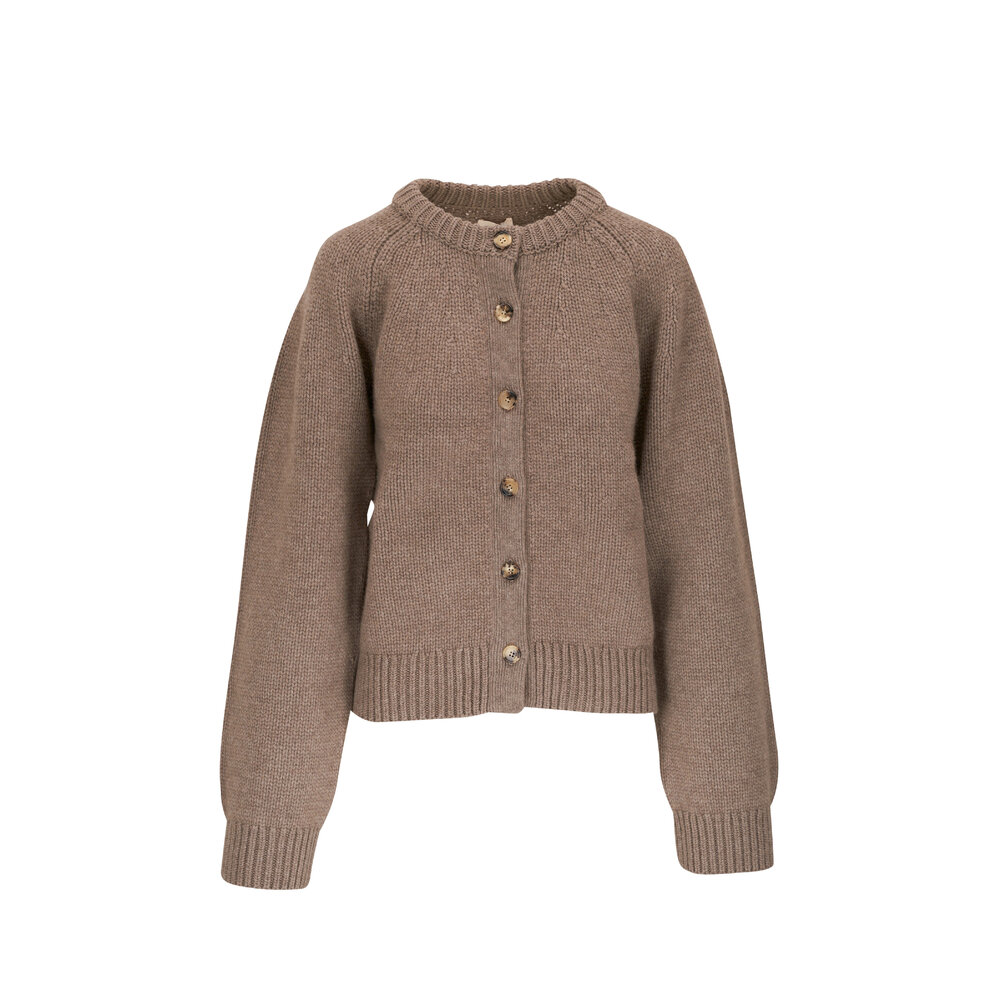 KHAITE The Emili cashmere cardigan - Brown