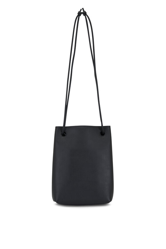 Loewe - Pebble Pouch Black Leather Crossbody