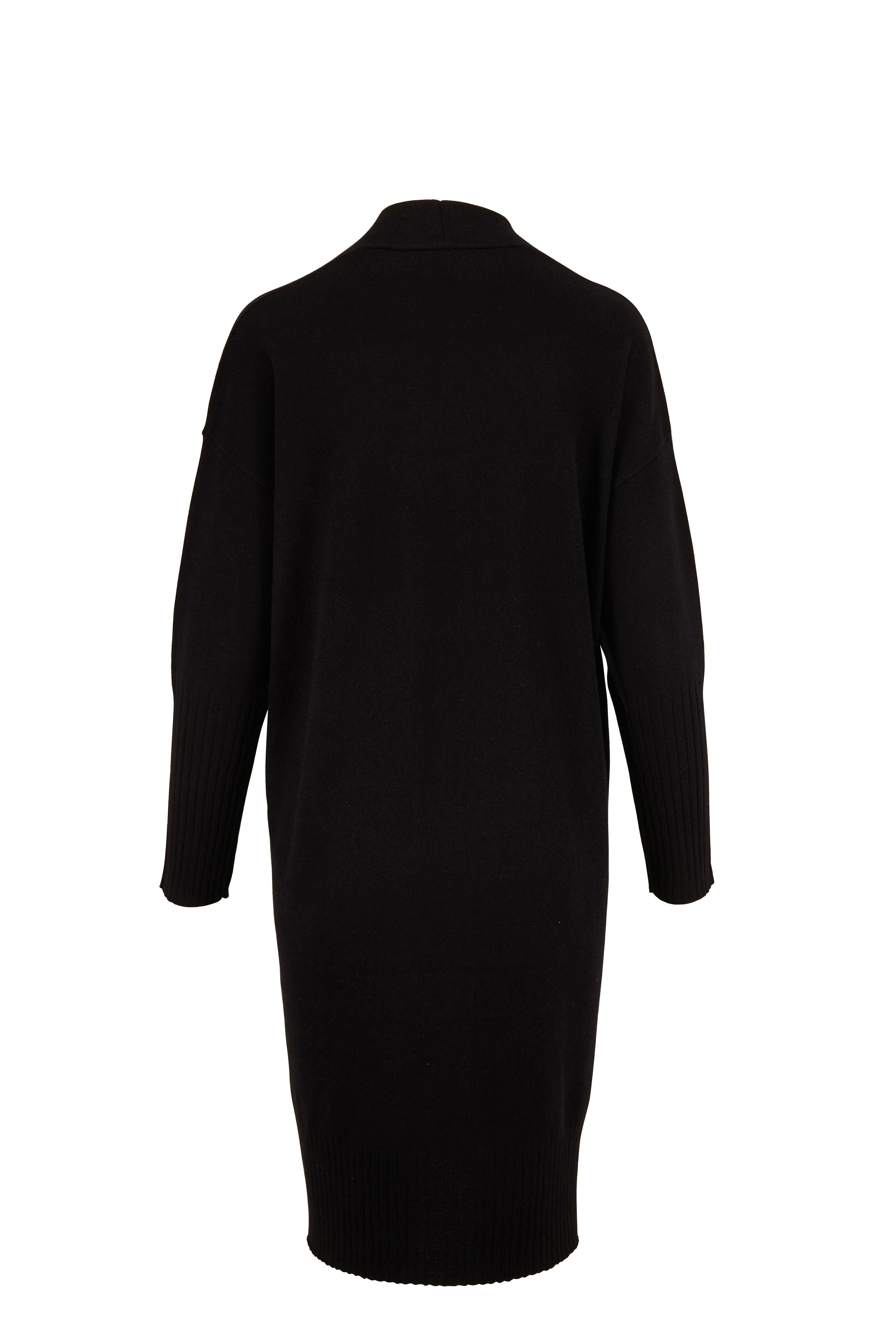 Nili Lotan - Makenna Black Cashmere Long Cardigan